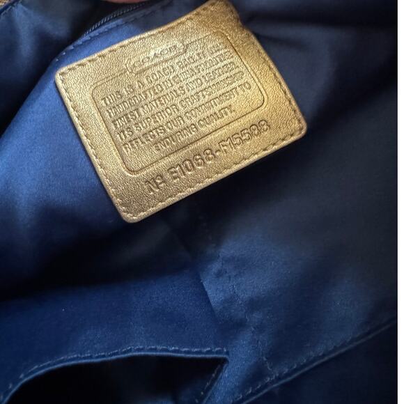 Coach Signature Tote Bag Y2K Monogram Rainbow Stripe Legacy Old Money Classic - Picture 5 of 8